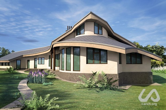 View from the garden 