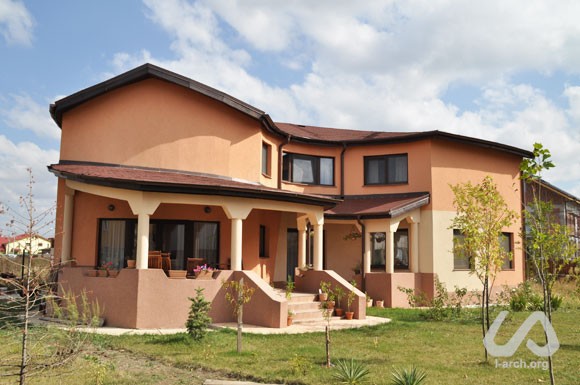 View from the garden