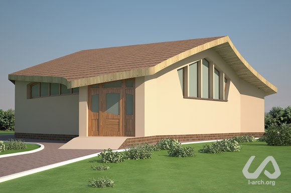 Павільйон для танців та музики. Вигляд з південного боку